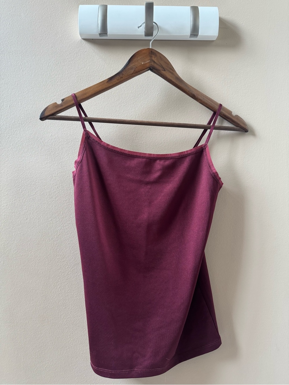 Ann Taylor Maroon Spaghetti Strap Camisole